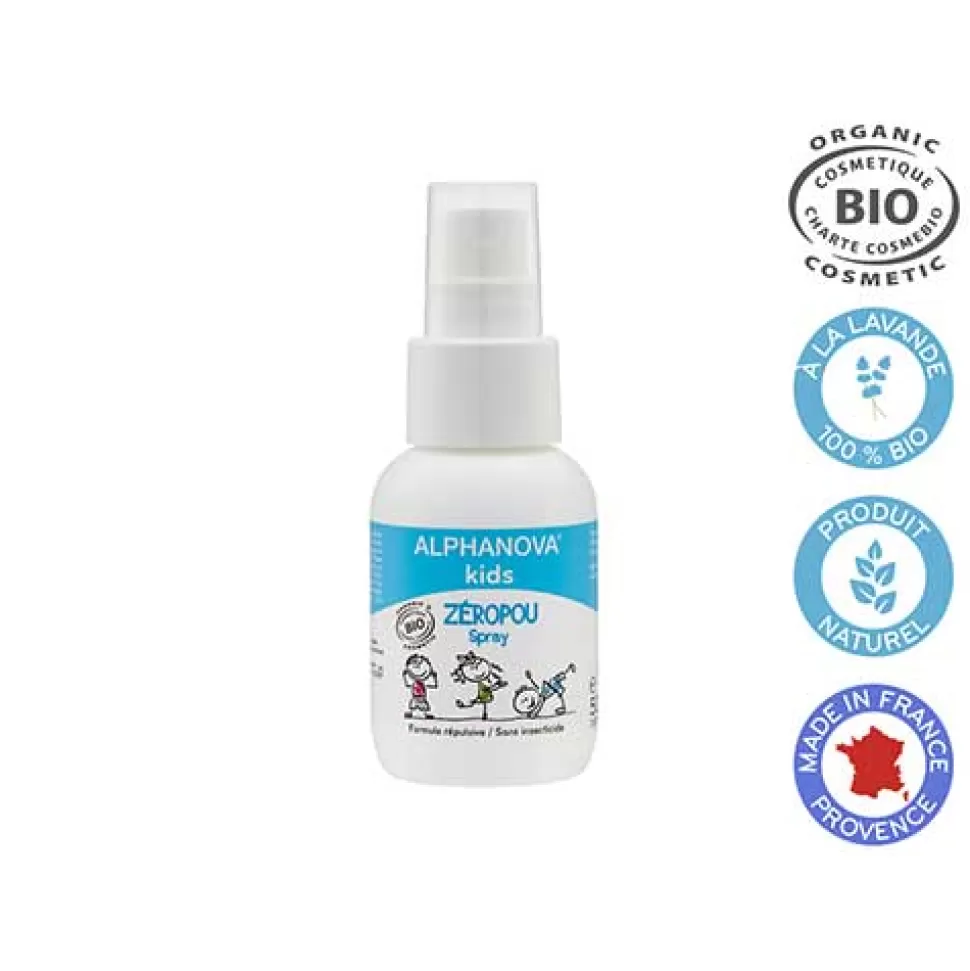 Hot Zeropou Biologische Anti-Luizen Spray (Preventief) Haren