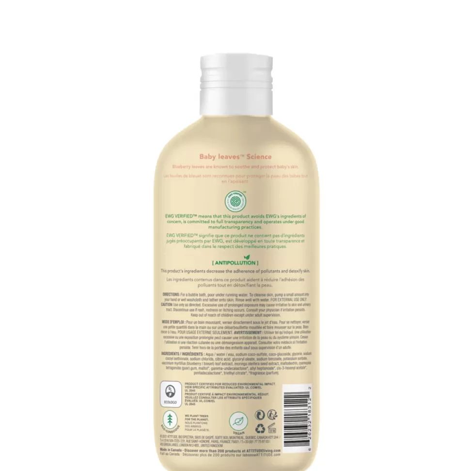 Shop Baby Leaves Bubble Wash – Pear Nectar Wassen En Badderen