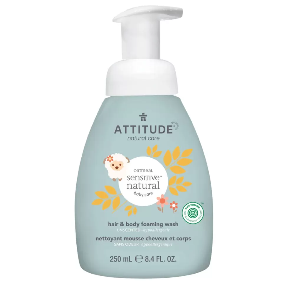 Fashion Sensitive Baby 2In1 Schuimende Shampoo & Body Wash Haren