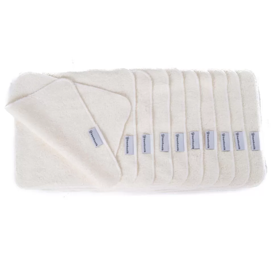 Cheap Bamboo Napkins | Wit 10 Stuks Wasbare Doekjes