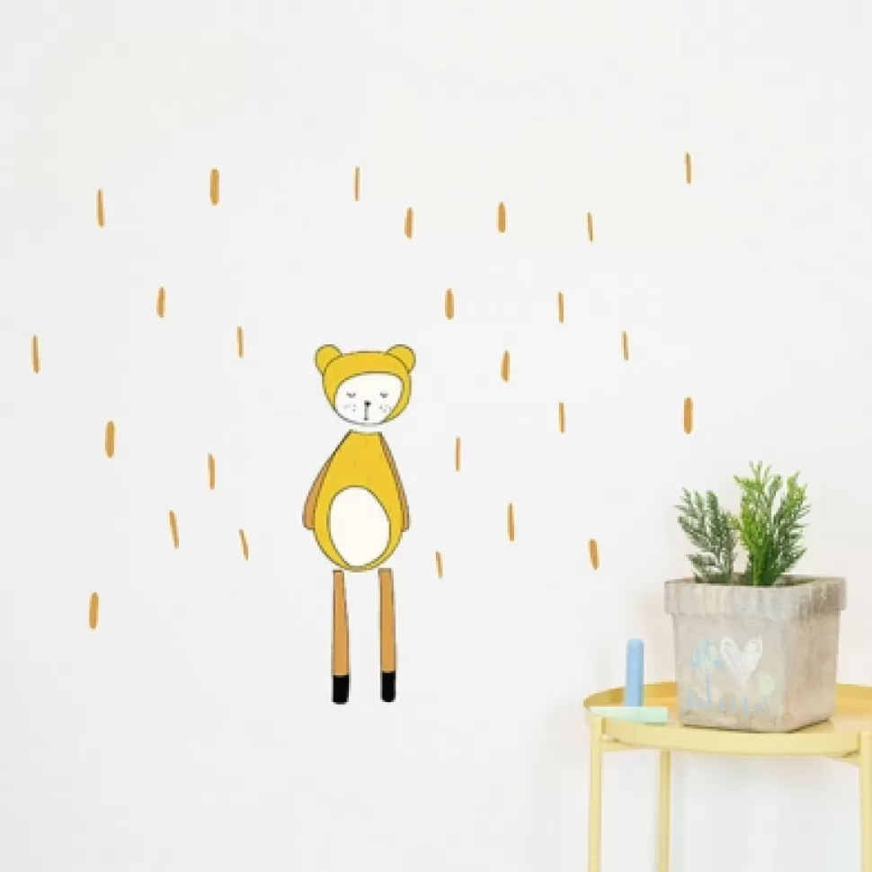 Best Muursticker – Bear Decoratie