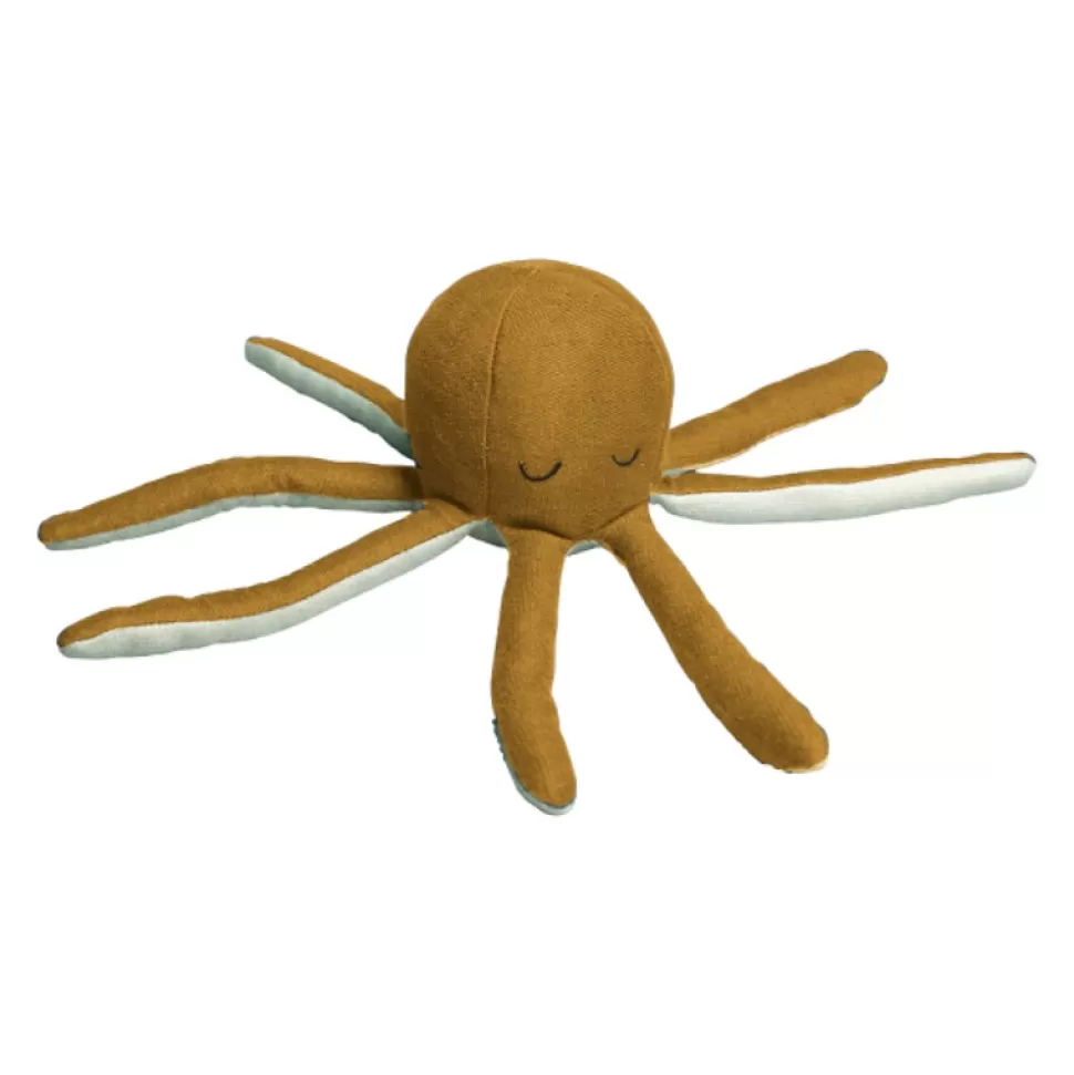 Shop Fabelab Octopus Rammelaar – Oker Poppen En Knuffels