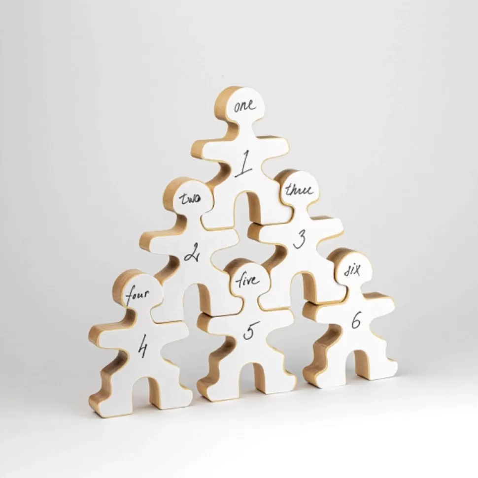 Store Creative White Sticker Set Houten Speelgoed