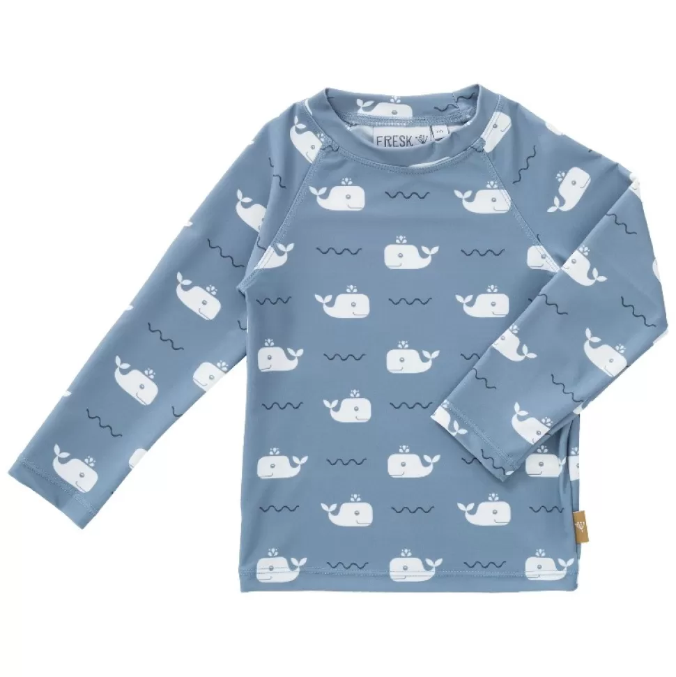 New Uv Top Longsleeve Whale Blue Fog – Maat 62/68 Zwemmen