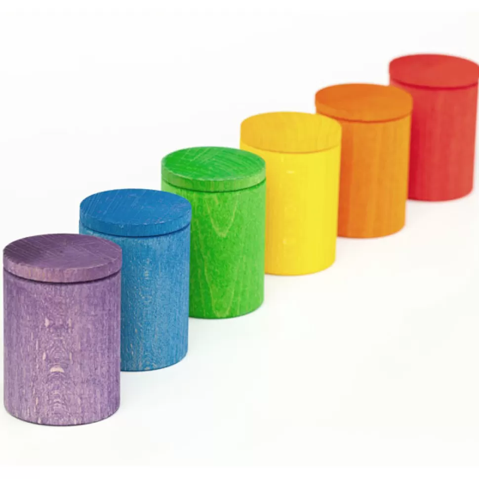 Cheap Grapat Bakjes Met Deksel Houten Speelgoed