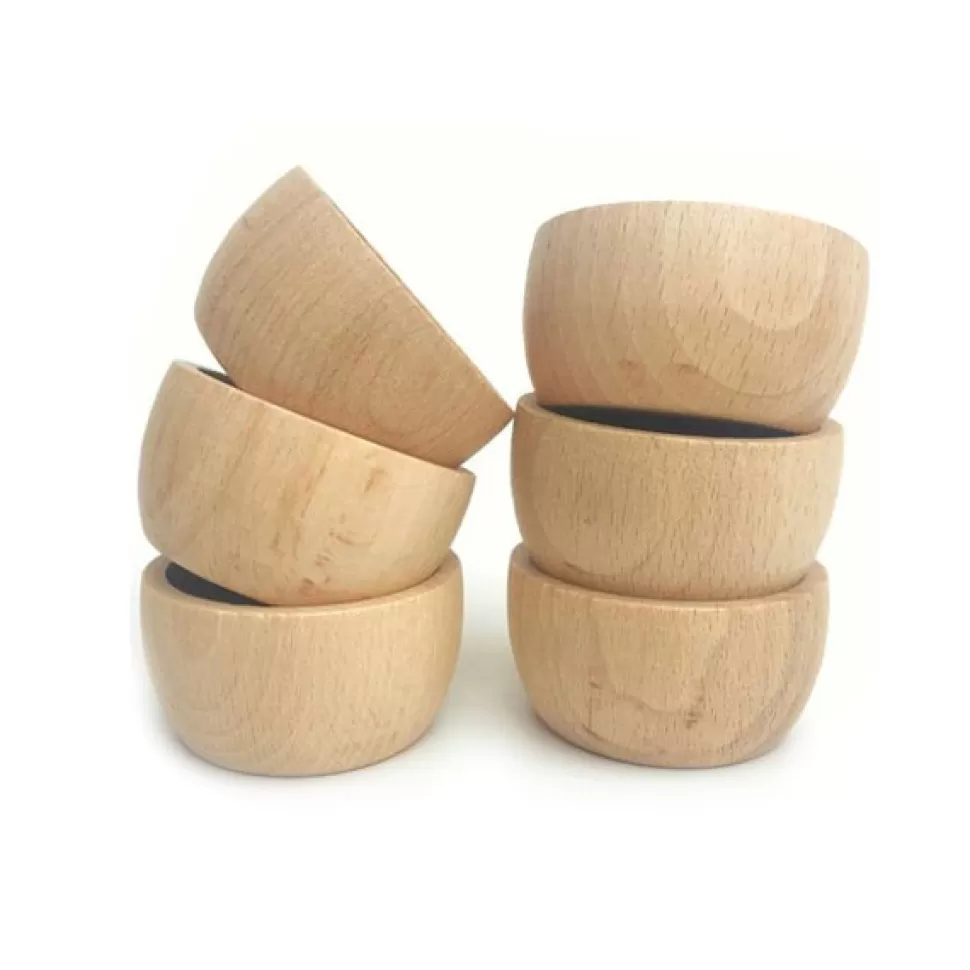 Cheap Grapat Bowls – 6 Stuks Houten Speelgoed