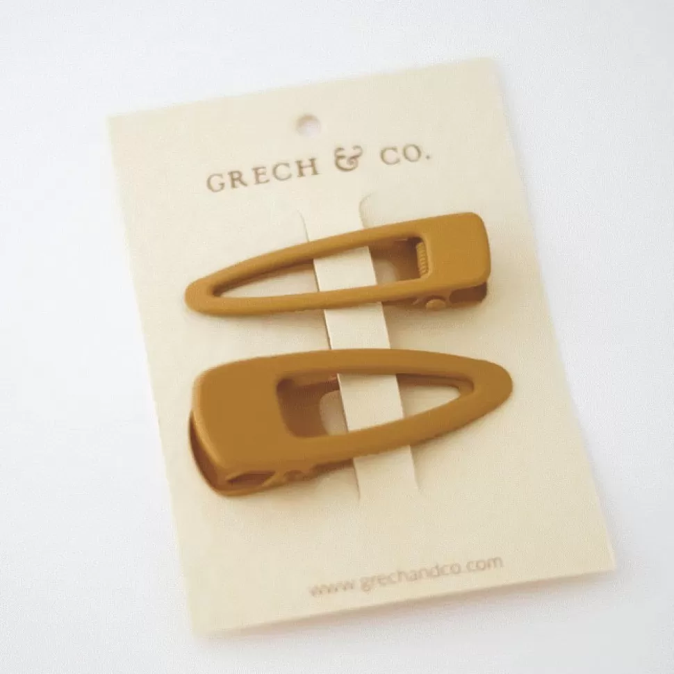 Sale Grech & Co Matte Haarspeldjes | Golden Haren