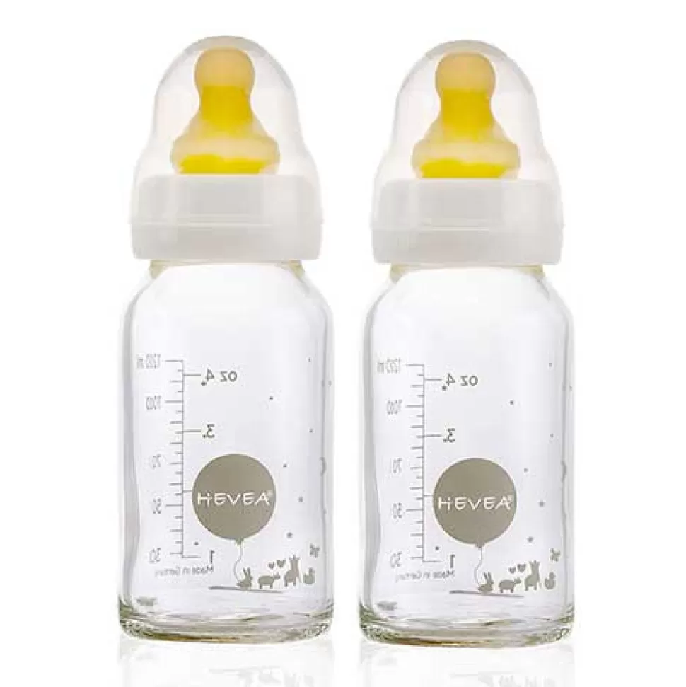 Sale Hevea Glazen Flessen | 120 Ml Babyflesjes