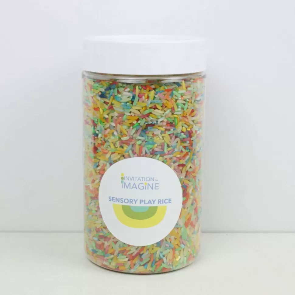 Hot Speelrijst Rainbow | 600 Gram Sensorisch Speelgoed