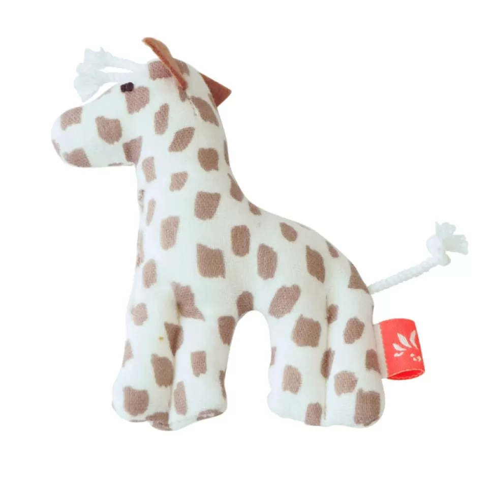 New Kikadu Little Rattle Giraffe Spots Poppen En Knuffels