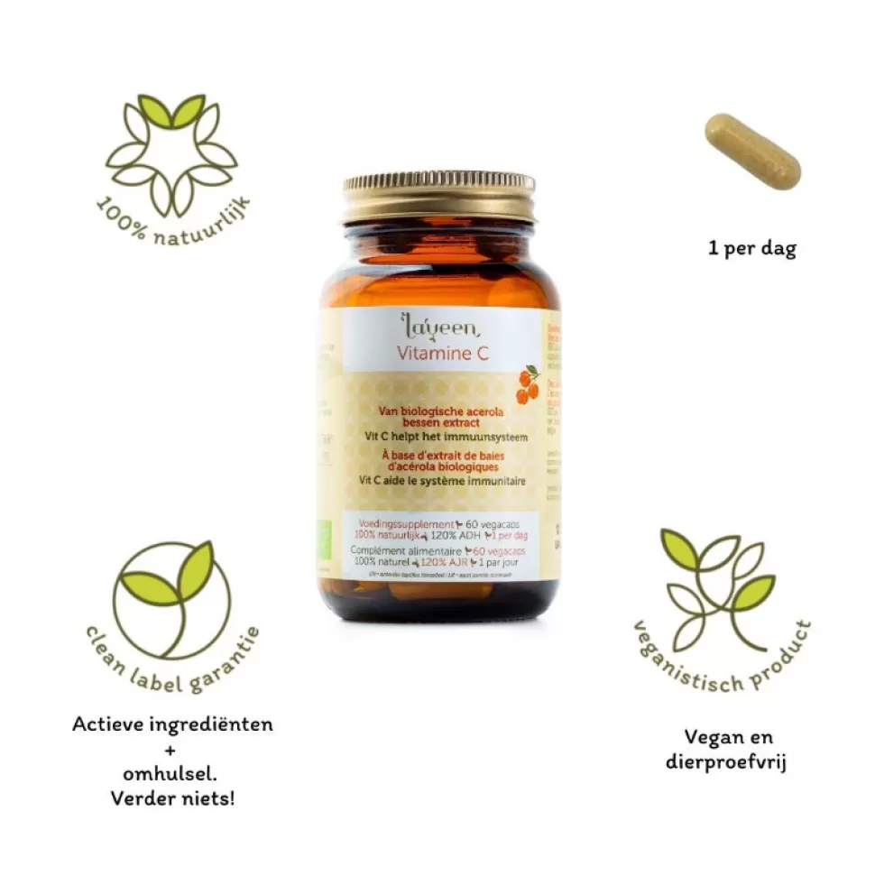 Flash Sale Laveen Vitamine C Bio Acerola Voedingssupplementen