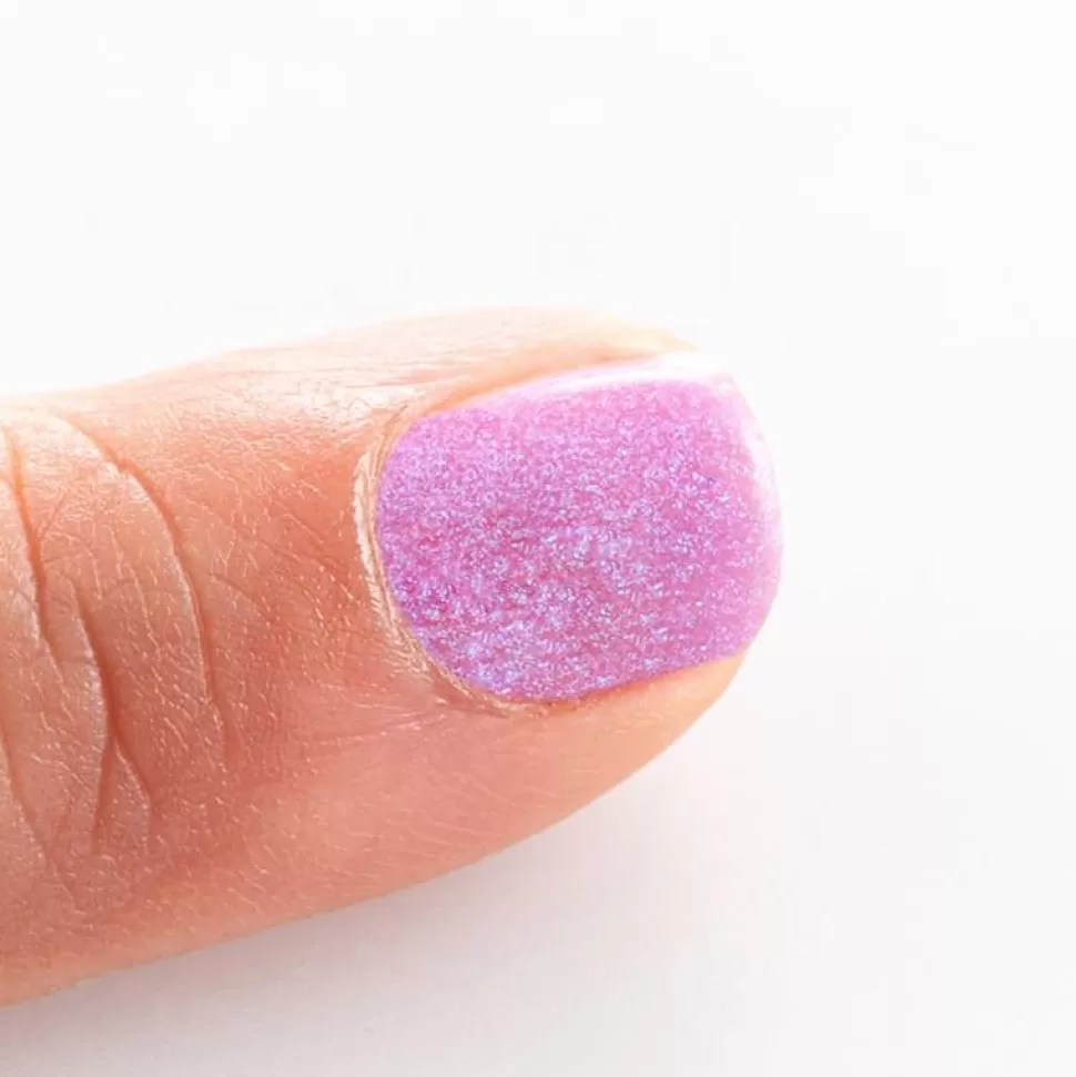 Hot Namaki Nagellak Op Waterbasis Violet Glitter Nagellak