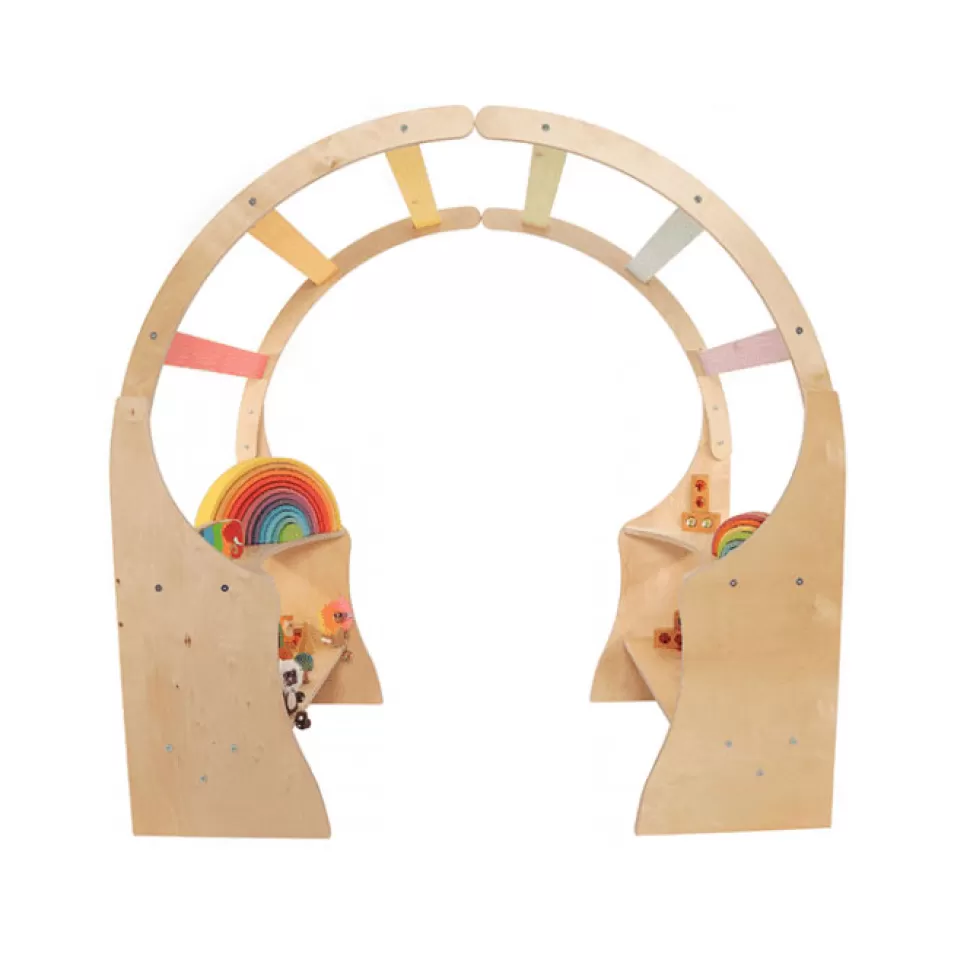 Clearance Sawdust & Rainbows Tearmann Playstand Rainbow Spelend Leren