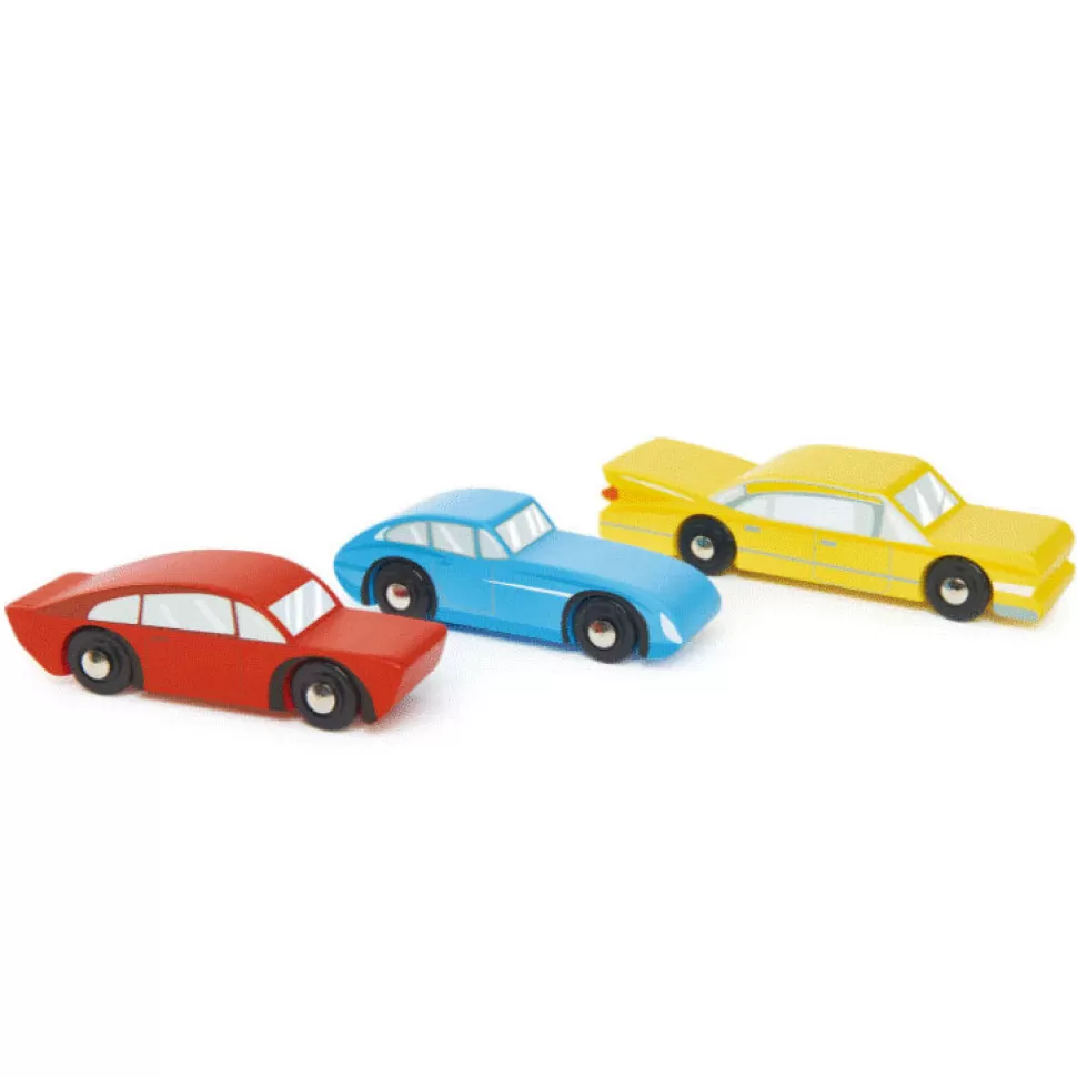 Online Tender Leaf Toys Retro Auto's – 3 Stuks Voertuigen