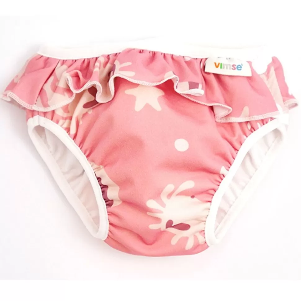 Store Vimse Wasbare Zwemluier | Pink Whale Zwemluiers